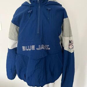 STARTER VINTAGE 90s Blue Jays Kids Puffer Jacket